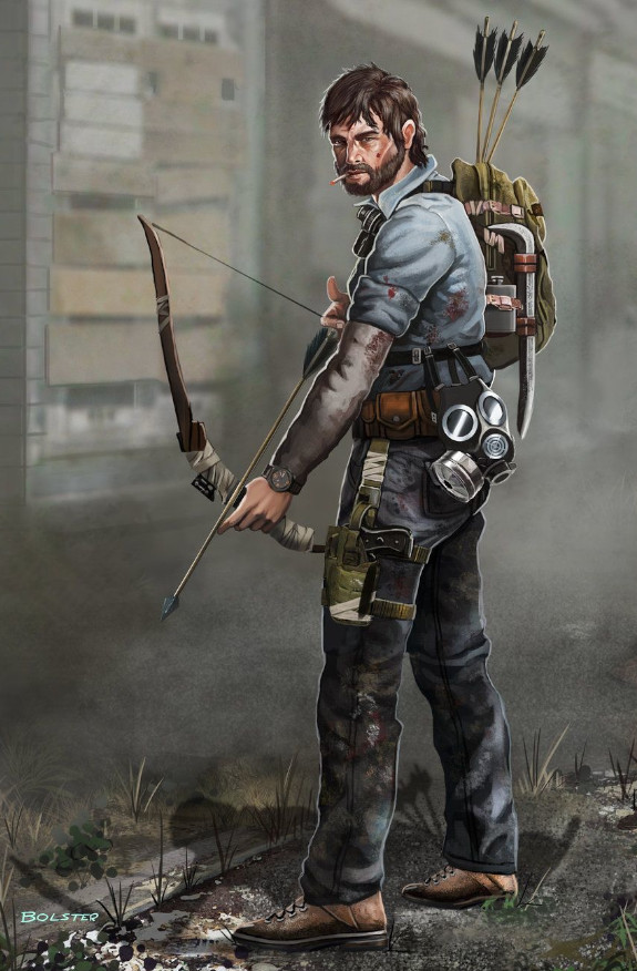 Illustration d’un Survivaliste